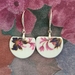 Paisley Pink Earrings (E245)