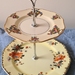 Flowery High Tea 2 Tier cake stand (2T288)