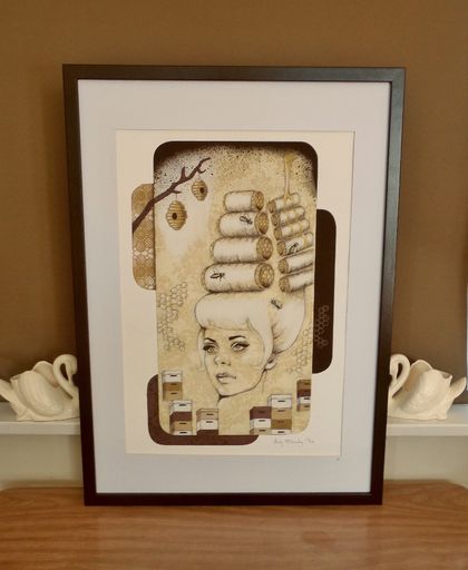 'Beehive' - Limited edition giclee print by Andy McCready