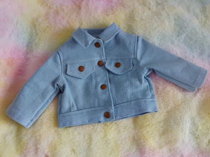 18" Doll - Light Blue Denim Jacket