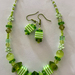 Lime Allsorts Candy - necklace (Novelty range)