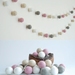 Felt Ball Garland / Bunting - 3m