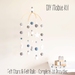 DIY Felt Ball Cot Mobile