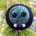 Felted wool decoration - tui