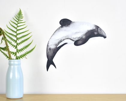 Dolphin small wall decal