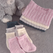 Hand knitted 100% Merino Singlets/Socks - Newborn 