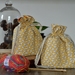 Small Knitting/ Crochet Project bag _ Vintage Bunny Yellow