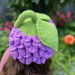 Lilac Flower Hat Beanie