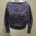 Purple and mauve batwing sweater