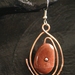 Jasper Copper Wire Earrings