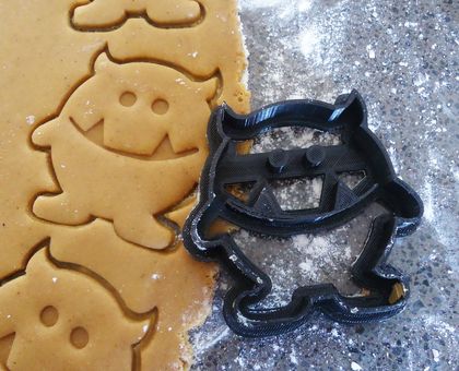 3D Printed Monster Cookie Cutter
