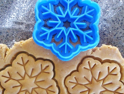 3D Printed Snowflake Cookie Cutter