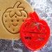 3D Printed Strawberry Cookie Cutter