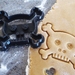3D Printed Skull and Cross Bone Cookie Cutter