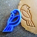 3D Printed Tui Bird Cookie Cutter