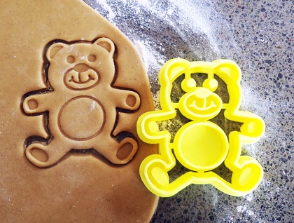 3D Printed Teddy Cookie Cutter