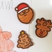 Christmas Magnet Set - Santa, Reindeer and Xmas Tree