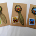 Retro 1970's Stamp Bookmarks