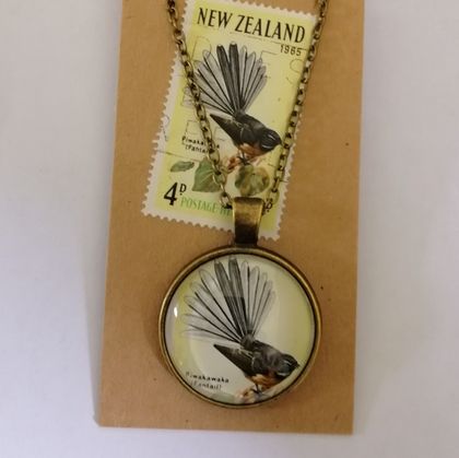 Fantail Kingfisher Necklace