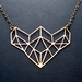 Geo bloom necklace