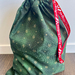 Fabric Christmas gift bag