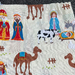 Fabric Christmas gift bag - Nativity