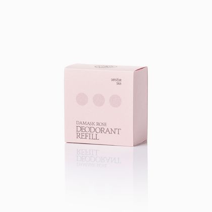 Rose Damask Deodorant Refills, sensitive skin 50g