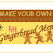 Gingerbread Man Kit Set