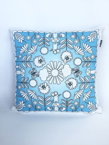 Kids Colouring Cushion Cover
