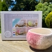 Bowl Felting Kit - Raspberry/pink/slate grey