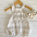 Linen Overalls Bone 3-6ths