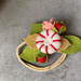 Holiday peppermint headband or hair clip