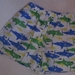 Boys Shark Covered Summer Shorts size 5