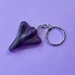 Jet Plane Keyring – Purple 