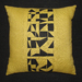 'Sequence'- soft ochre cushion