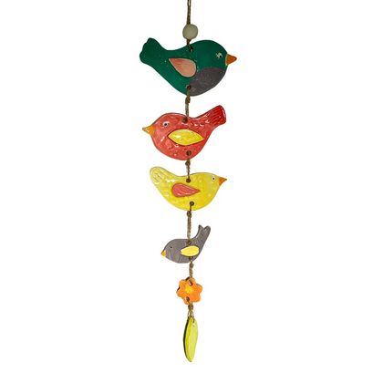 Ceramic Bird Hanging Decoration.