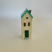 Ceramic House - Teal roof