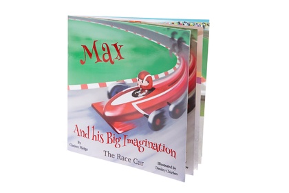 Max and his Big Imagination - The Race Car