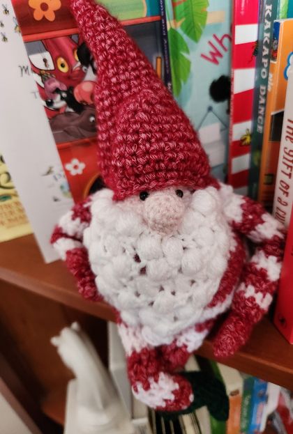 Crochet Gnome for the holidays