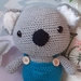 Blinky bill Kola crochet soft toy