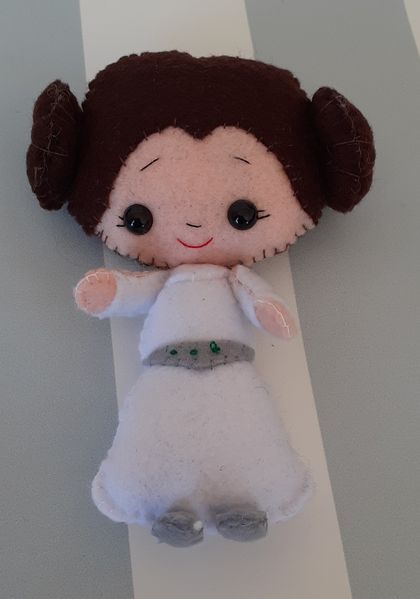 Princess Leia - Star Wars Felt Toy