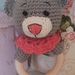 Girl Teddy bear Rattle