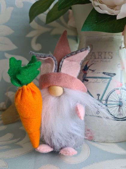 Easter bunny Gnome