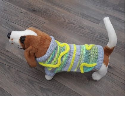 Fluro Multi - Wool Dog Coat