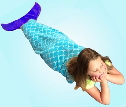 Mermaid Tail Blanket MEDIUM