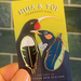 Tui & Huia Feather Enamel Pins