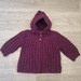 Timeless Hooded Jacket- burgundy