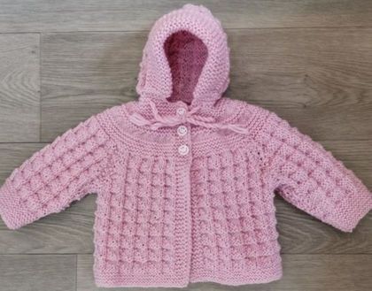 Timeless Hooded Jacket- Baby Pink