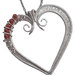 Carnelian Heart Necklace