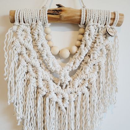 "Violet"  Macrame Wall Hanging